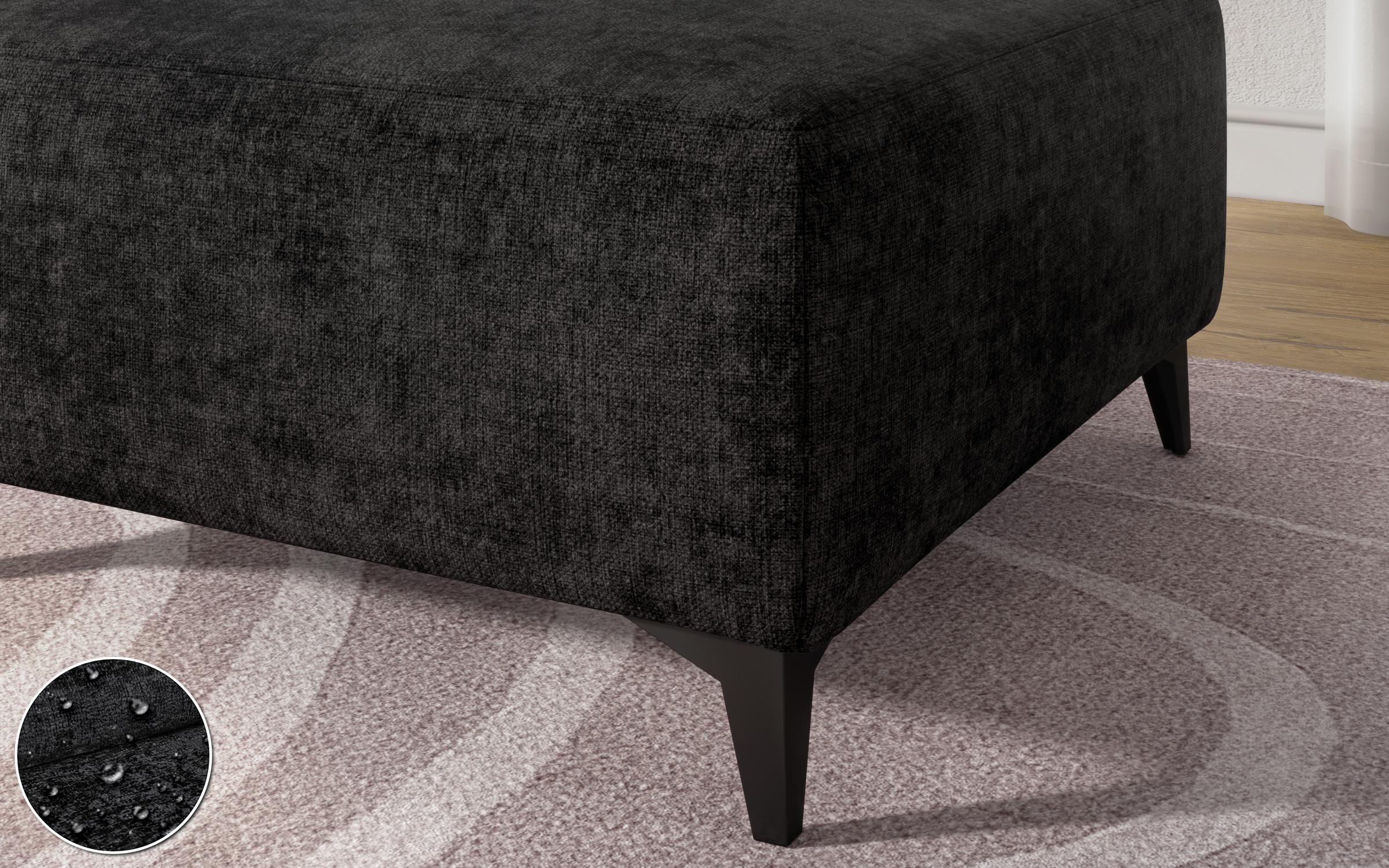 Ottoman Aruba, black  4